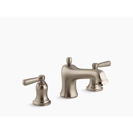 Kohler Bancroft Bath Or Deck-Mount Bath Faucet Trim w/ Metal Handles T10585-4-BV